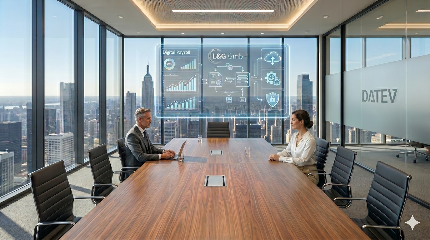 L&G GmbH – Modernes Büro und digitale Zusammenarbeit